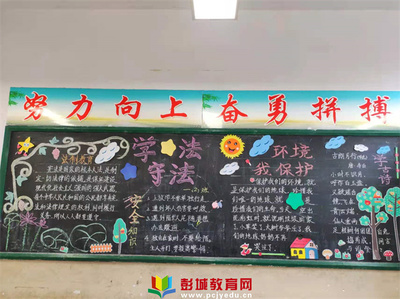 【新教育&middot;完美教室】棠張實小瑯溪校區(qū)開展黑板報評比活動